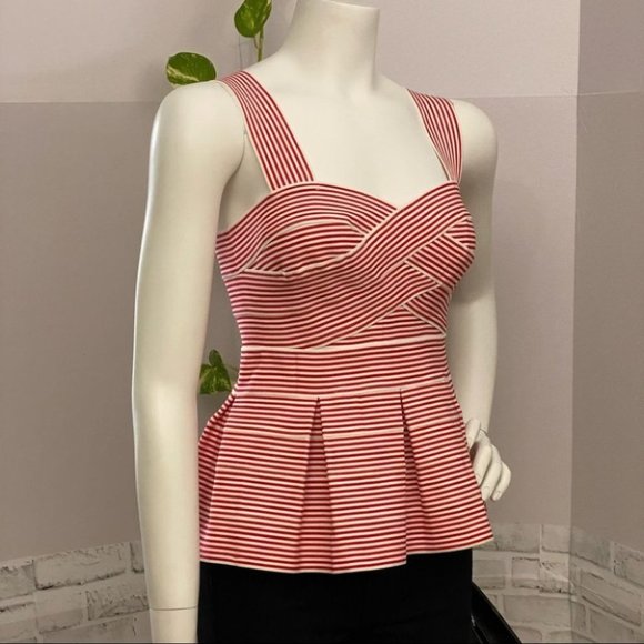 HD in Paris Tops - SOLD | NWOT HD IN PARIS Anthropologie Unique Elastic Fitted Top